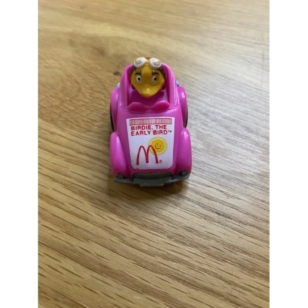 McDonalds Toy Lot Unisex OS Multicolor Good Pullback Cars Birdie Big Mac Kiosk